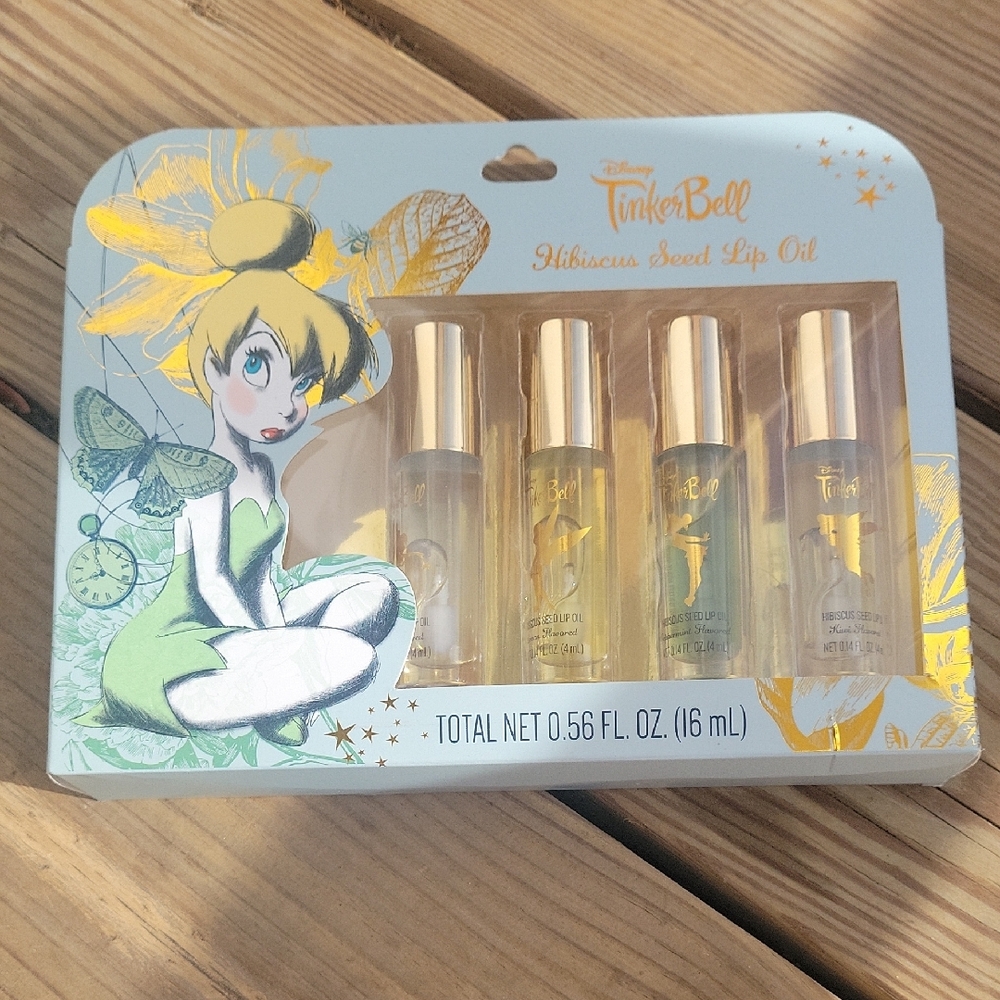 Disney Tinker Bell Hibiscus Seed Lip Oil Set